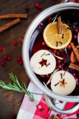 lezzetli mulled şarap