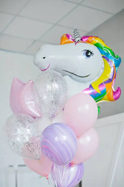 Partij verjaardagsballons — Stockfoto