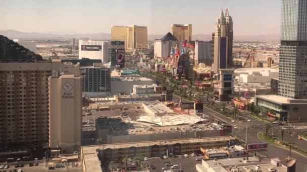 Strip Las Vegas Durante Día — Vídeo de stock