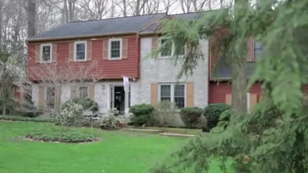 郊外の家のビデオ — ストック動画