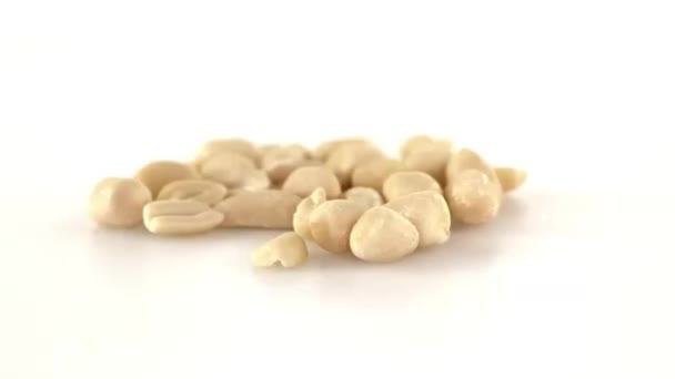 Peanuts up close — Stock Video