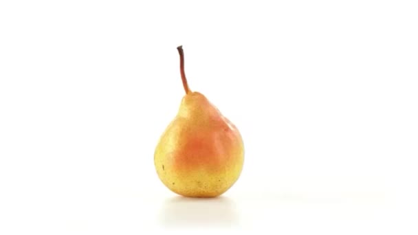 Pear front view — Stock Video