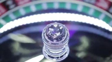 Rulet Spinning tekerlek merkez noktası