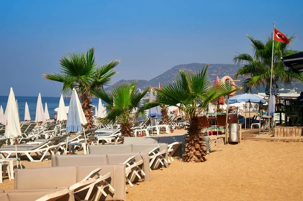 Stock image Cleopatra Beach. One Of Most Popular Seaside Resorts In Alanya. Turkey