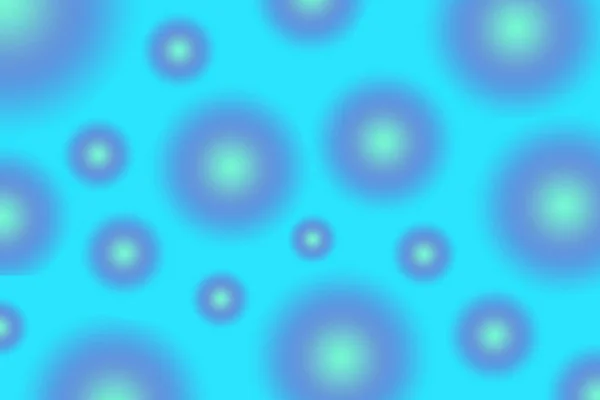 Абстрактный Синий Фон Зеленые Пузыри — стоковое фото