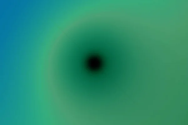 Abstract Blue Green Black Hole — Stock Photo, Image