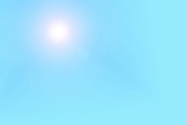 Абстрактне Блакитне Світло Сонячне Небо — стокове фото