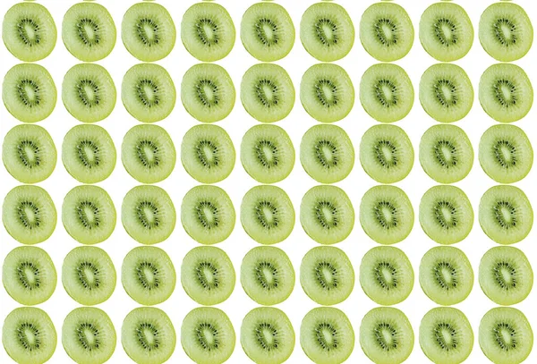 Abstract Tropical Pattern Kiwi Print — Stock Photo, Image