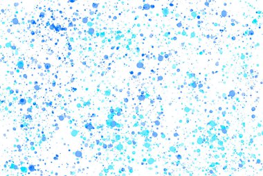 soyut mavi sıçrama beyaz arkaplan