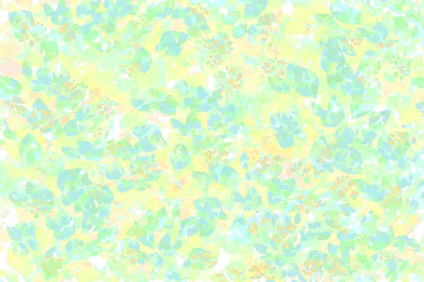 Abstracte Bloemenkaart Bloem Print Pastel Kleuren — Stockfoto