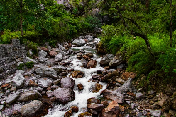 Cachoeira Fluxo Rios São Uma Das Atrações Que Podem Ser — Fotografia de Stock