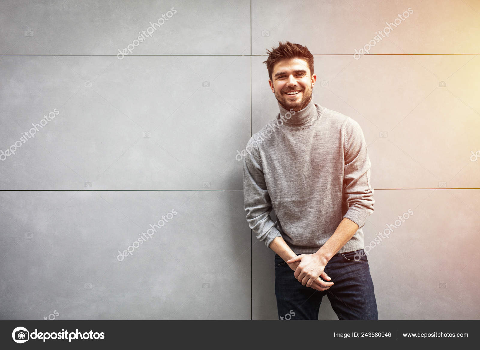 Boy posing while sitting on wall - PixaHive