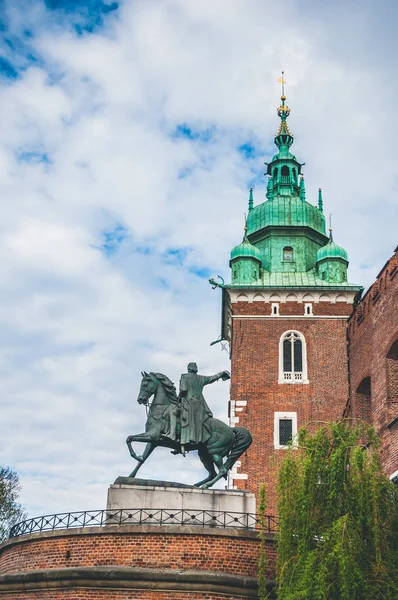 Oud Monument Het Middeleeuwse Kasteel Polen — Stockfoto