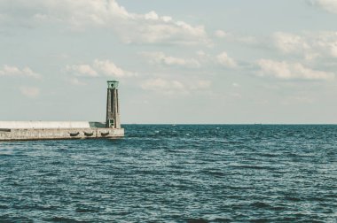 Baltık Denizi 'nde küçük deniz feneri