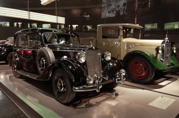 Stuttgart Germany Dec 2018 Classic Model Mercedes Exhibit Museum — Stock Photo, Image