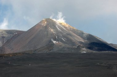 Volkan Etna Sicilya İtalya tepe