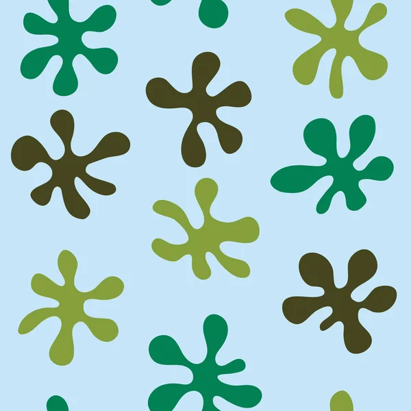 Motif Pour Fond Transparent Taches Colorées Décalage Lignes Vert — Image vectorielle