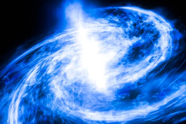 Yıldız nebulası arkaplanı. Sarmal galaksinin etkileyici yapısı — Stok fotoğraf
