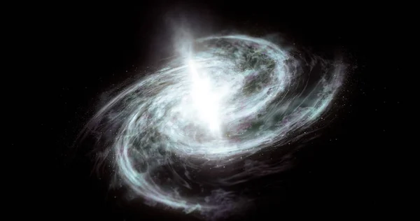 Conceito de exploração espacial. estrutura mpressiva da gal espiral — Fotografia de Stock