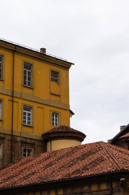 Torino, İtalya'daki eski binalar - Resim