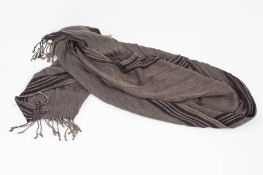 wool gray scarf