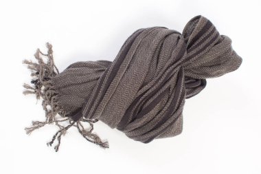 wool gray scarf
