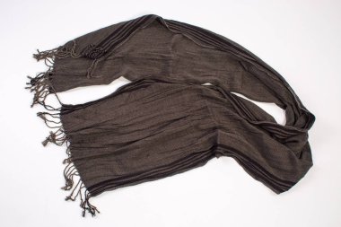 wool gray scarf