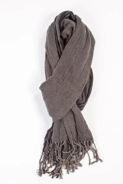 wool gray scarf