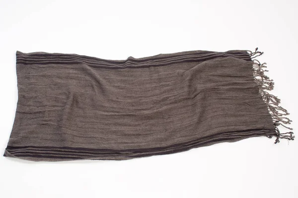 wool gray scarf