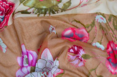 çok renkli buruşuk kumaş