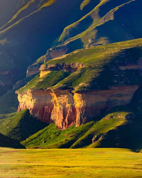 Золоті Ворота Південній Африці Національний Парк Drakensberge Мальовничі Вражаючим Гірським — стокове фото