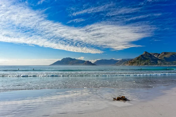 Південна Африка Hout Bay Кейптаун Синій Годину Мальовничі Мирних Романтичний — стокове фото