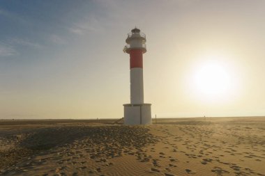 deniz fenerinden Delta del Türkistan Katalonya, İspanya.