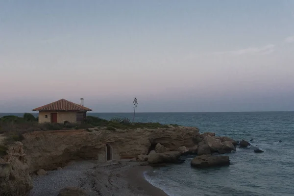 Άποψη Του Vinaros Στην Costa Del Azahar Ισπανία — Φωτογραφία Αρχείου