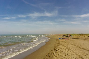 bir çöl Plajı görünümünü