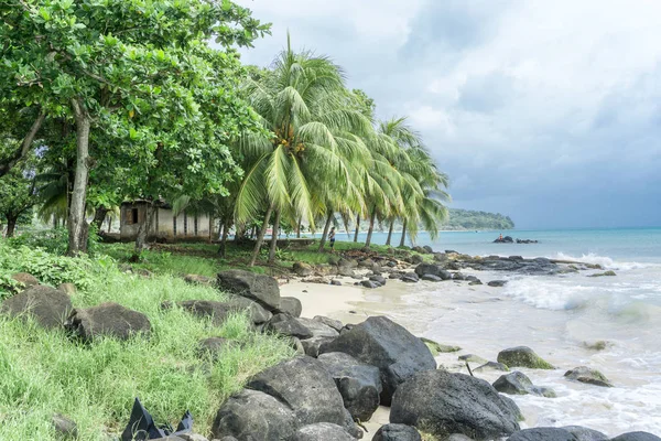 Corn Island Beach Nicaragua — Stock Photo, Image