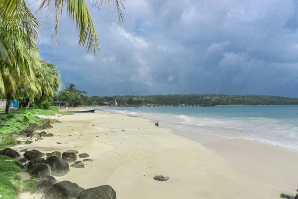Corn Island Beach Nicaragua — Stockfoto