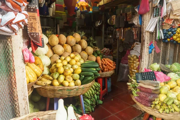 Vruchten Verkopen Markt Van Nicaragua — Stockfoto