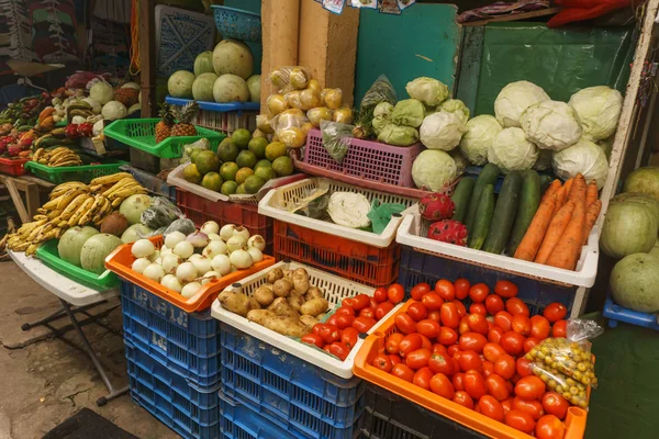 Fruits Sell Market Nicaragua — Stock Photo, Image