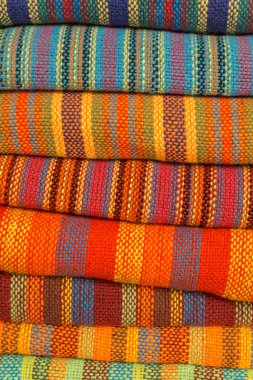 Guatemala, Maya renkler renkli kumaşlardan
