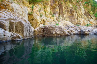 güzel nehir ortasında bir kanyon, somoto Nikaragua