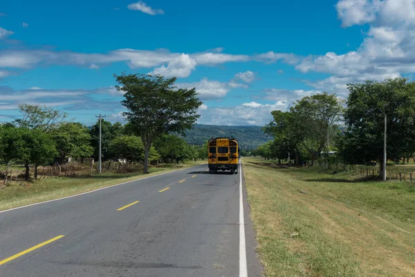 Halve Dag Weergave Van Panamerican Highway Esteli Nicaragua — Stockfoto
