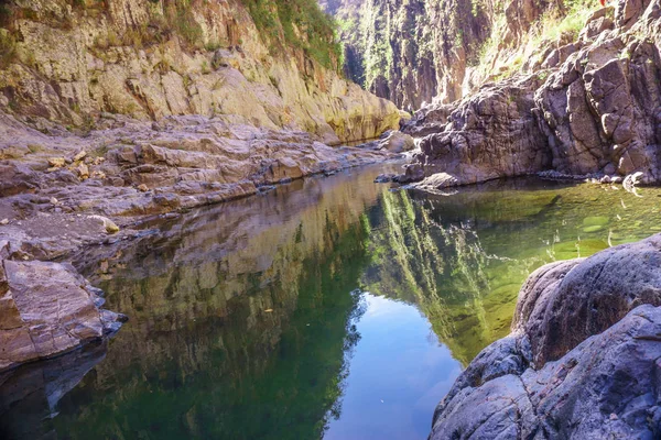 Canyon Somoto Nicaragua Fiume Cocco Bellissimo Paesaggio — Foto Stock