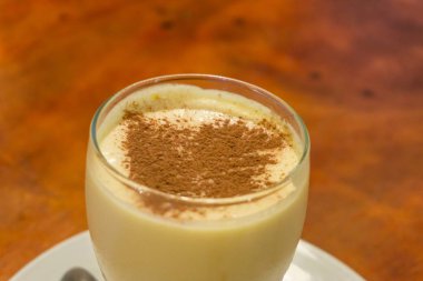 tiramisu fincan. Tipik İtalyan tatlı