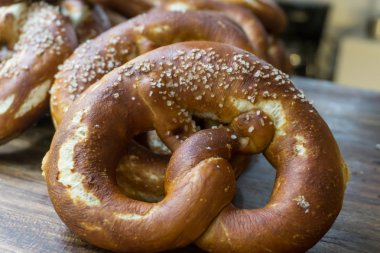 Taze Bavyera simit görüntülemek