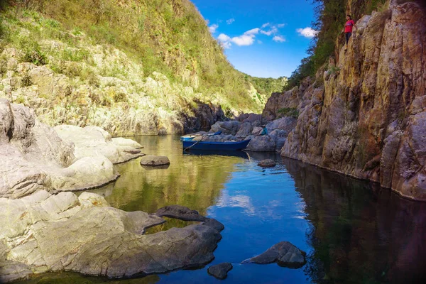 Vackra Floden Somoto Canyon Nicaragua — Stockfoto