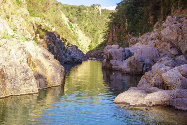 Somoto Canyon Nicaragua Rivier Het Midden Van Canyon — Stockfoto