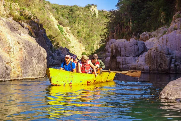 Kano somoto Kanyon, Nikaragua Somoto Kanyon,: Madriz, Nicaragua, 4 Ocak 2018:people
