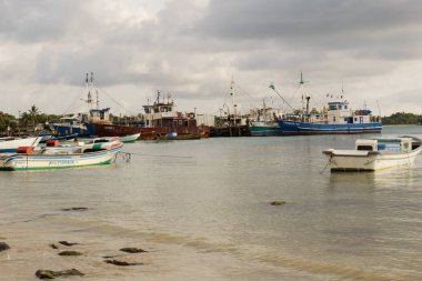 Mısır Island, Nicaragua, 08 Mayıs 2017: Yerel Havaalanı La Costena Hava Yolları uçak turist.