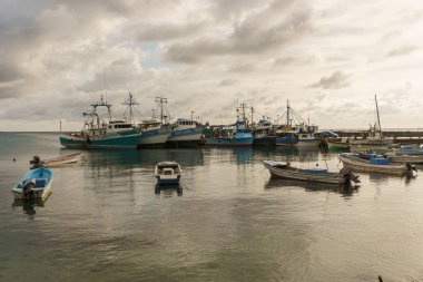 Mısır Island, Nicaragua, 08 Mayıs 2017: Yerel Havaalanı La Costena Hava Yolları uçak turist.